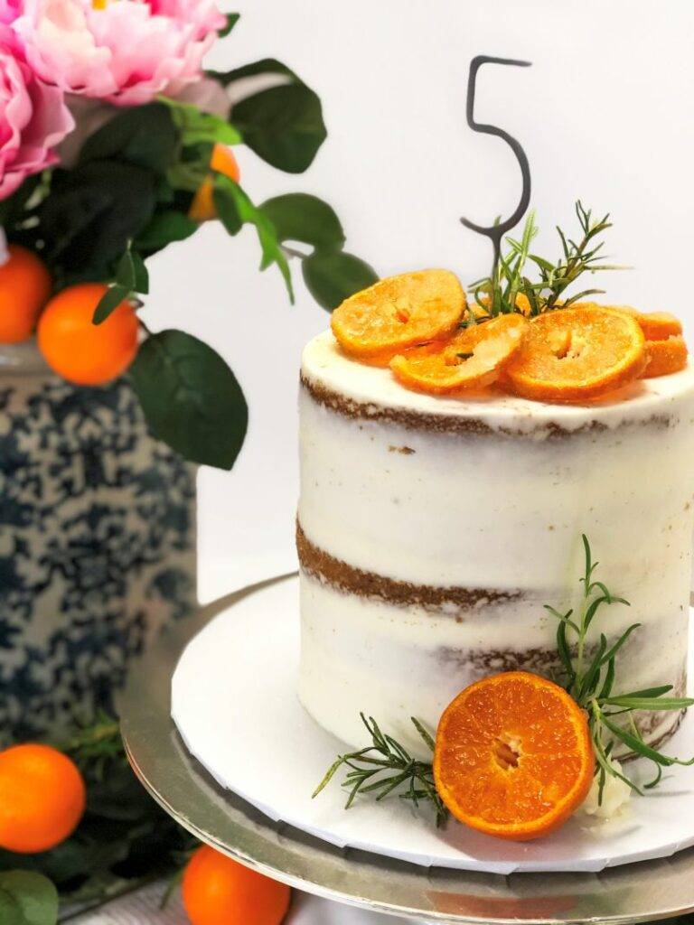 Clementine 5 Year Anniversary Cake | Clementine Creative Agency | Atlanta, GA